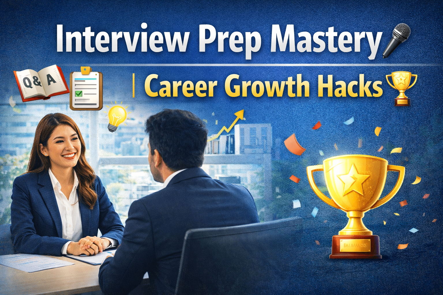 Interview Prep Mastery 🎤 | Career Growth Hacks 🏆